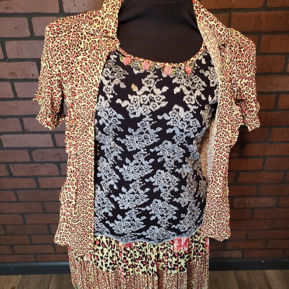 Vintage 90's F.L. Malik Matching Set